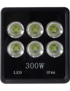 Proiector LED 6x50W, 300W, Lumina Alba Rece