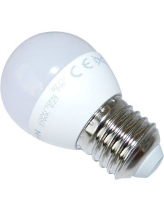 Bec Sferic LED 7W, E27, Alb Cald/Rece