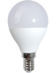 Bec LED Sferic 7W, E14, 220V, Alb Cald/Rece