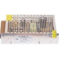 Transformator LED 100W, 220V, IP20, 12V, 8.3A - 4