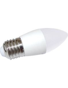 Bec Lumanare LED 5W, E27, C37, Mat