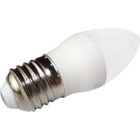 Bec Lumanare LED Mat, E27, 7W, C37, Lumina Calda - 3