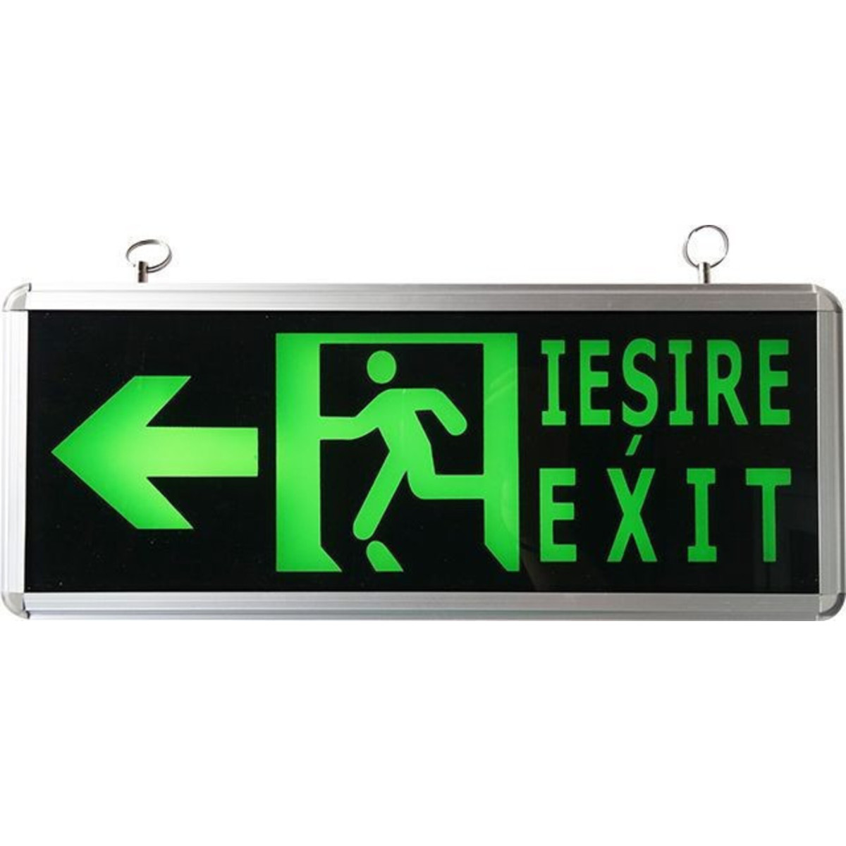 Lampa LED de Urgenta, Sageata Stanga, Iesire Exit, 1 Fata