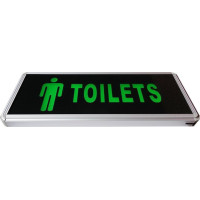 Lampa LED de Urgenta pentru Toaleta Barbati, 1 Fata - 3