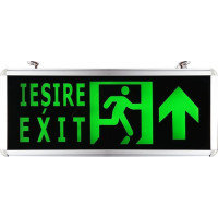 Lampa Iluminat LED Siguranta, Iesire Exit, Sageata In Sus,1 Fata