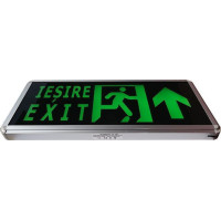 Lampa Iluminat LED Siguranta, Iesire Exit, Sageata In Sus,1 Fata - 3
