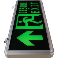 Corp LED Siguranta, Iesire Exit, Sageata Sus, Fata Dubla - 6