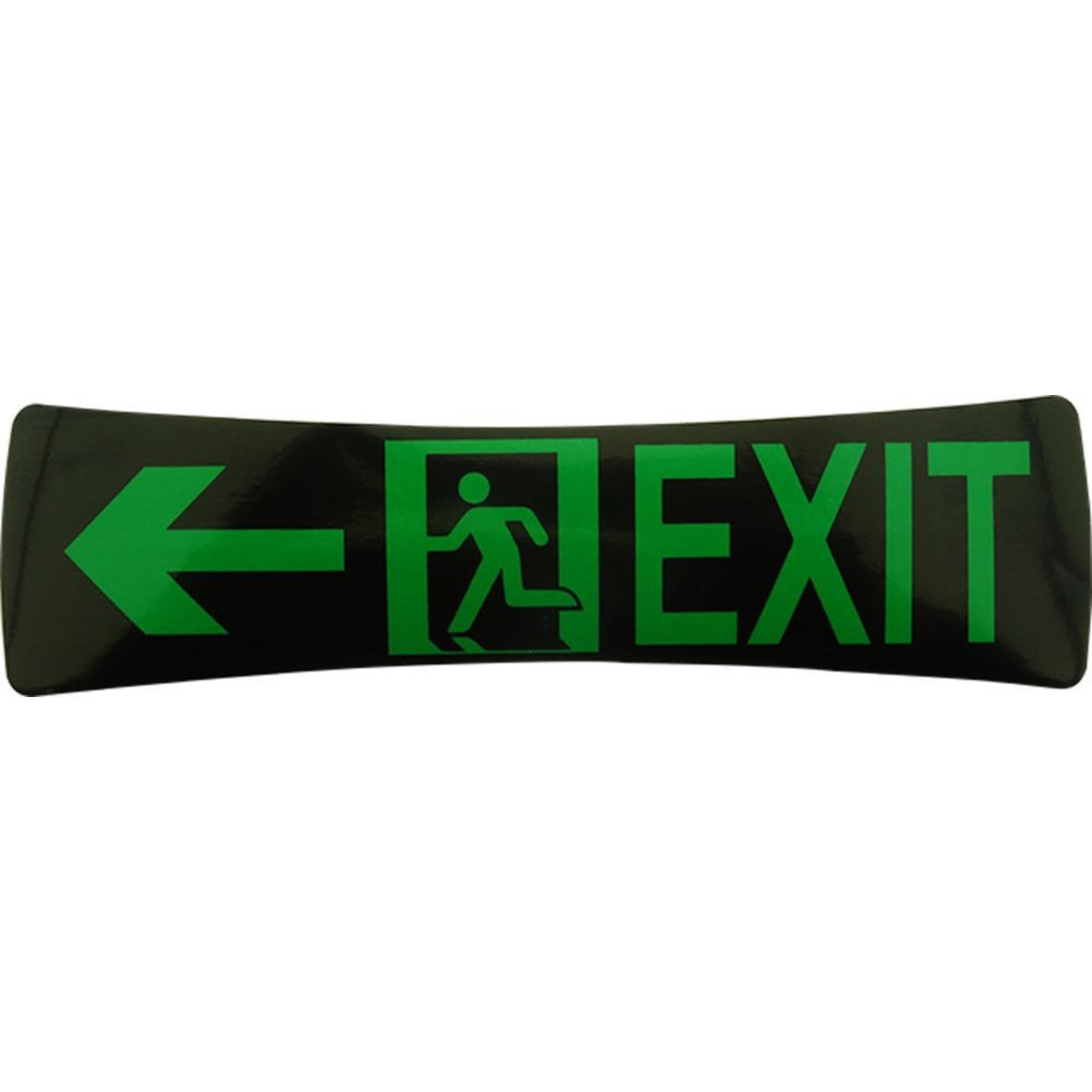 Autocolant Lampa Exit, Sageata Stanga