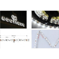 Banda LED 4.8W, Alb Rece, Tip "S", 60x2835, IP20 - 4