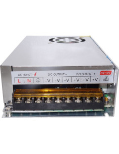 Transformator 220V/12V, 300W, 25A, IP20 pentru Benzi LED