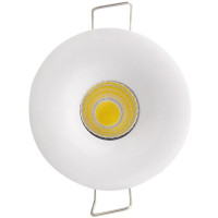 Mini Spot Rotund LED, 3W, Lumina Calda Alba - 3