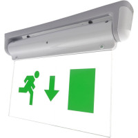 Lampa LED Exit, Sageata Jos, Autonomie 5 Ore - 4