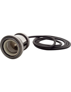 Pendul Vintage Antracit, E27, Retro