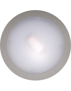 Aplca LED Exterior, Rotunda, 7W, Rama Gri