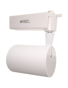 Spot LED 12W, Alb Rece, Montare pe Sina