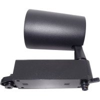 Spot LED 18W, Alb Rece, Montaj pe Sina, Negru - 5