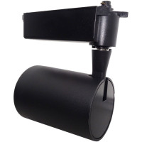 Spot LED 18W, Alb Rece, Montaj pe Sina, Negru - 3