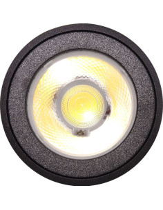 Spot LED 12W, Negru, Lumina Alb Natural, Montaj pe Sina
