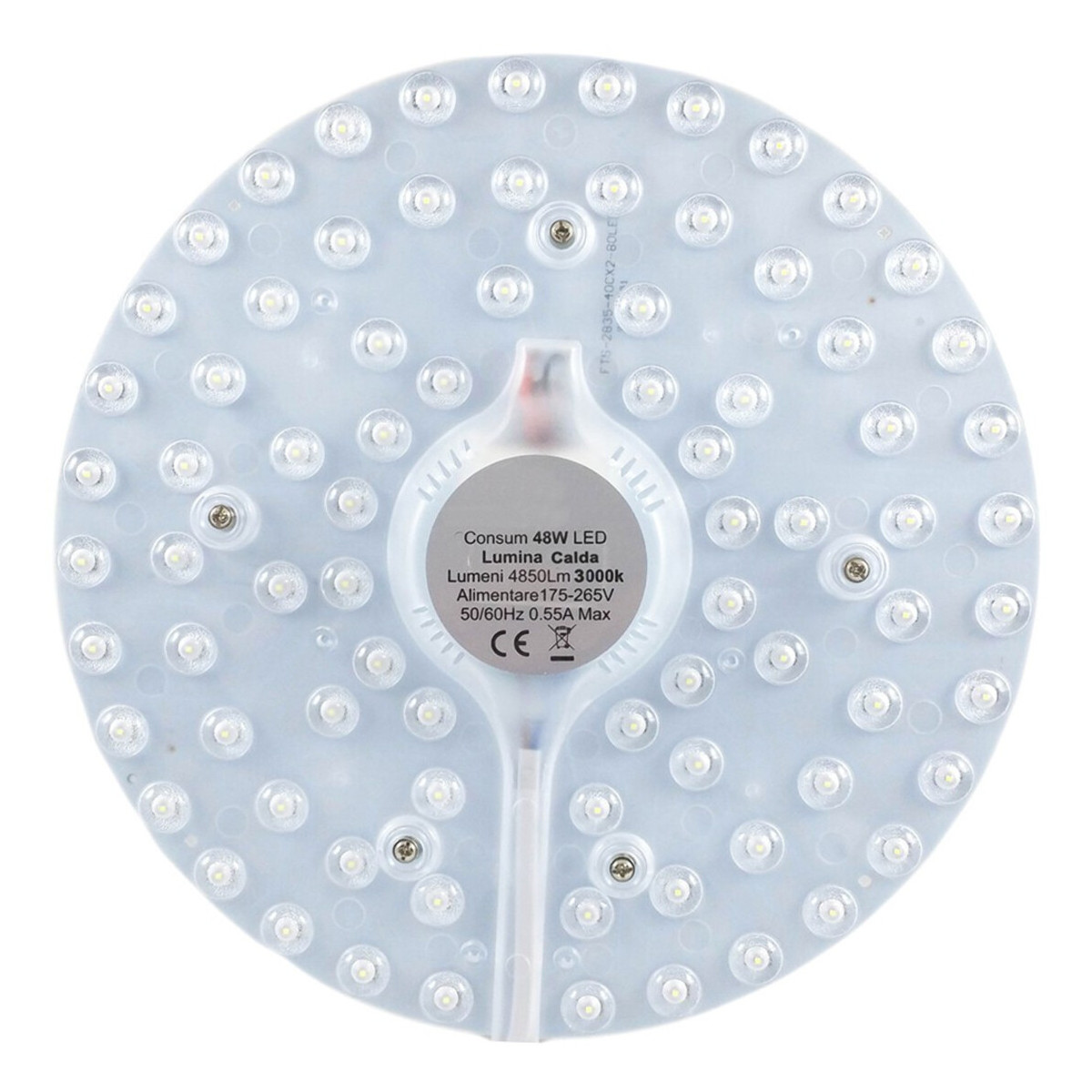 Modul Rezerva Aplica LED 48W, Lumina Alba, Rece/Naturala/Calda