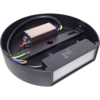 Aplica LED Semicerc, 7W, IP65, Alb Rece - 4