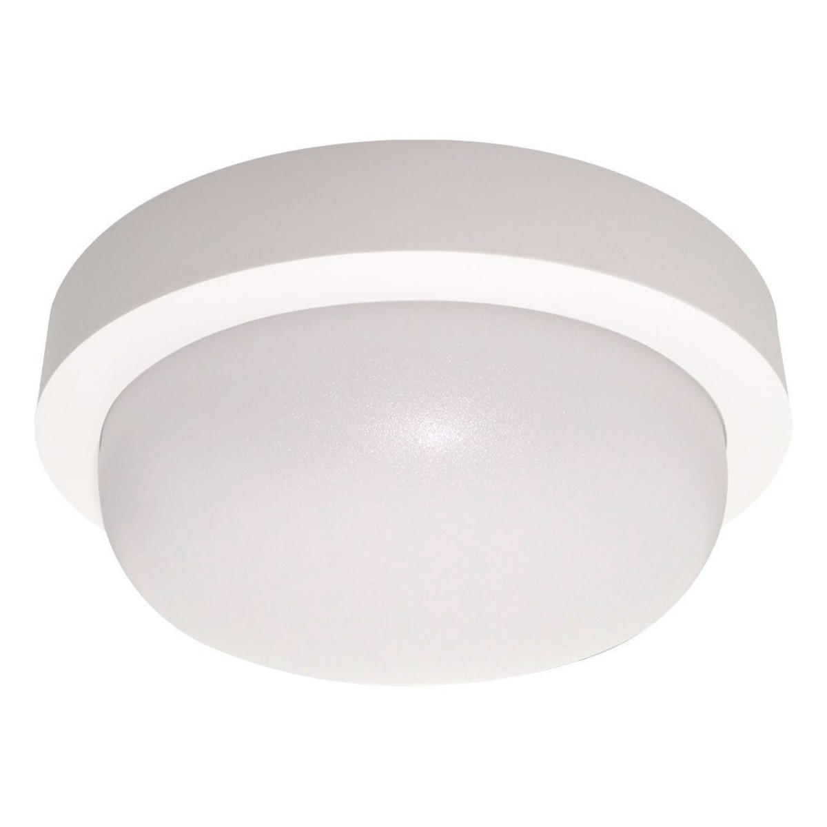 Aplica Rotunda LED 12W, Alb Rece, IP65
