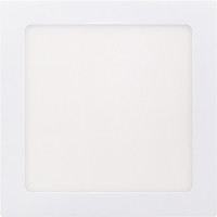 Spot LED 15W, Patrat, Rama Alba