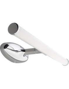 Lampa LED Inox, 6W, Alb Rece, IP44, 400mm pentru Baie