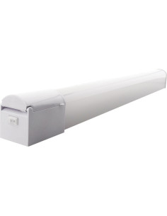 Corp LED pentru Baie, 15W, IP44, Priza si Intrerupator Integrat