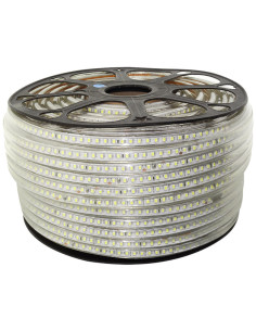 Banda LED 9.6W, 220V, Alb Rece, 120x2835