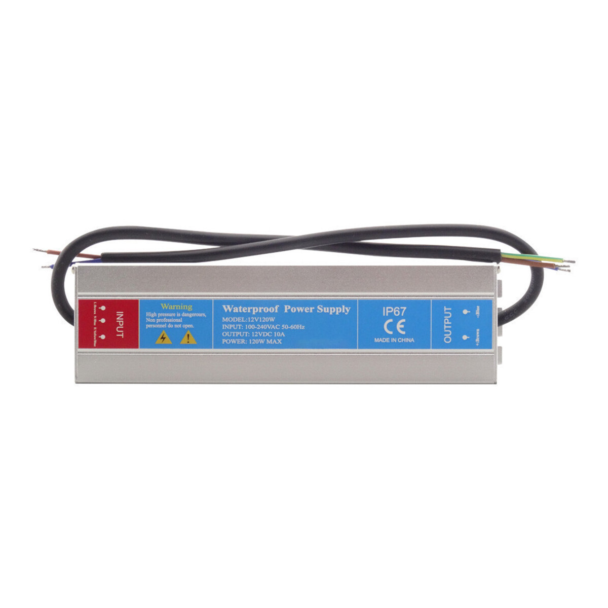 Sursa LED 12V, 120W, 10A, IP67