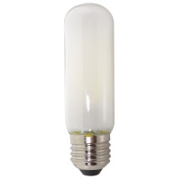 Bec Tubular LED, Filament E27, 6.5W, Alb Rece, Mat