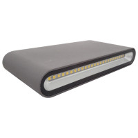 Aplica Perete LED, 2x5W, IP44, Iluminare Duala Sus-Jos - 3
