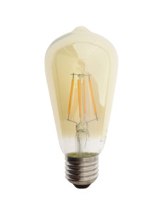 Bec LED E27 ST58, 4W, Amber, 2500K