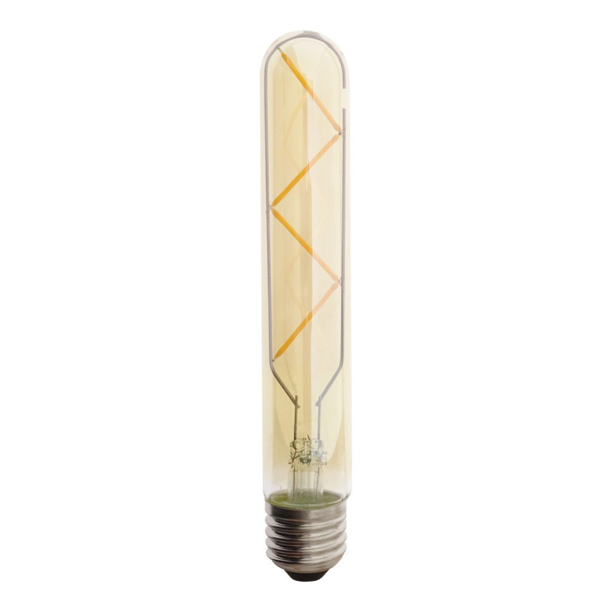 Bec Filament LED Amber, E27, 4W, 2500K, T30x185