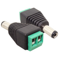 Conector Tata pentru LED-uri, 12V, Alimentare Banda