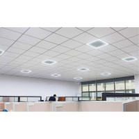 Rama LED 40W, 595x595mm, Alb Rece, pentru Tavan Casetat - 6