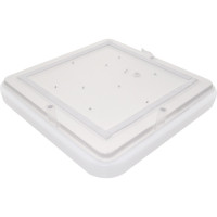 Plafoniera LED, 32W, Alb Rece, Slim, Patrata - 3