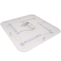 Plafoniera LED 24W, Slim, Lumina Alba Rece, Patrata - 4