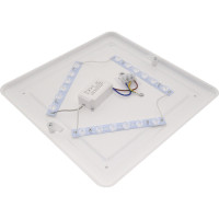 Plafoniera LED 18W, Slim, Alb Rece, Patrata - 4
