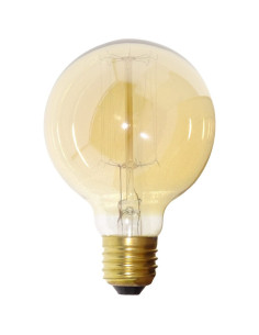 Glob G80 LED Vintage, Bec E27, 35W, Lumina Calda