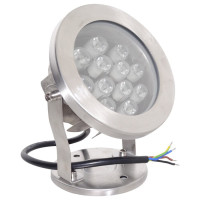 Spot RGB LED, 12W, IP68, 12V, pentru Piscina sau Fantana