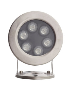 Spot RGB LED, 6W, IP68, 12V, pentru Piscina si Fantana