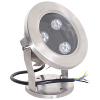 Spot LED RGB, 3W, IP68, 12V pentru Piscina sau Fantana