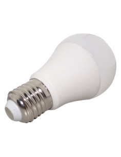 Bec LED 9W, E27, Senzor Crepuscular, Alb Rece