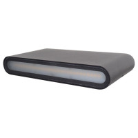 Aplica Perete LED, 2x6W, Neagra, IP65, Lumina Calda - 3