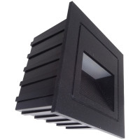 Spot LED Incastrabil 2W, IP65, Ideal pentru Scari si Pereti - 3
