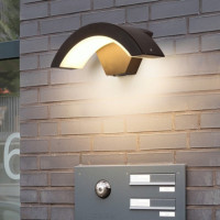 Aplica LED 24W, Design Concav, IP65, Lumina Calda - 7