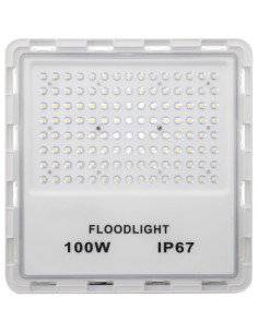 Proiector LED Ultra Slim, 100W, Alb Natural, SMD Eficient