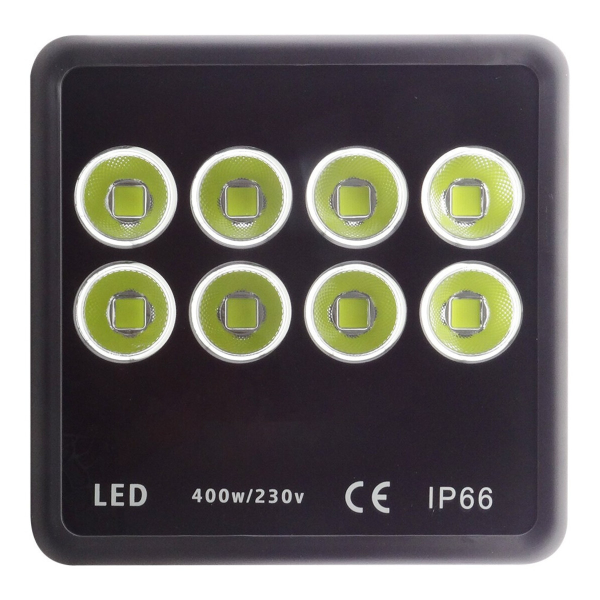 Proiector LED 8x50W, 400W, Lumina Alba Rece