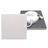 Spot LED Convertibil, 14W, Alb Rece, Patrat